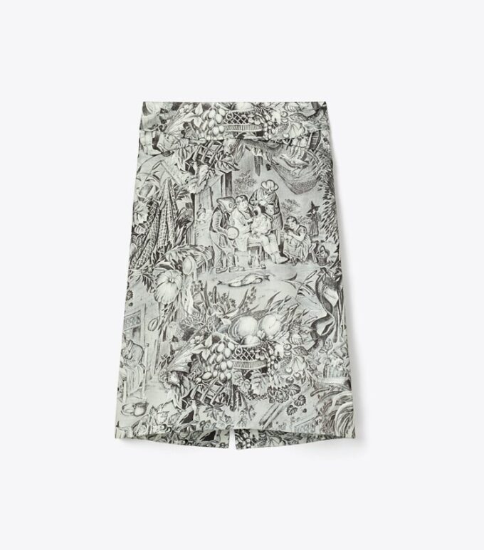 Printed Viscose Skirt Printed Viscose Skirt