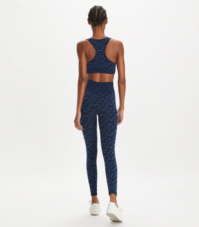 Prismatic T Monogram Jacquard Seamless Bra