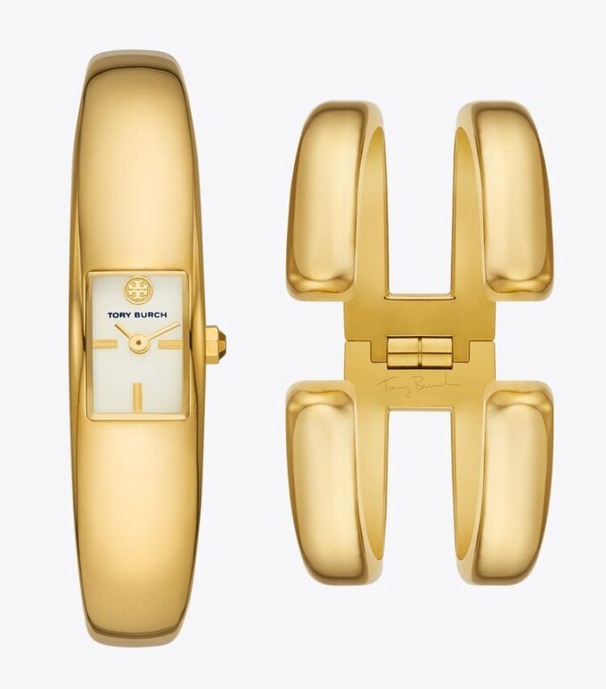 Puzzle Watch, Gold-Tone Stainless Steel, 15 X 19mm