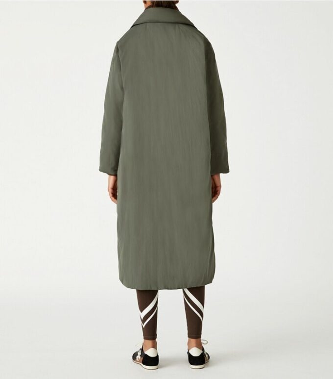 Quilted Reversible Oversized Down Coat Quilted Reversible Oversized Down Coat