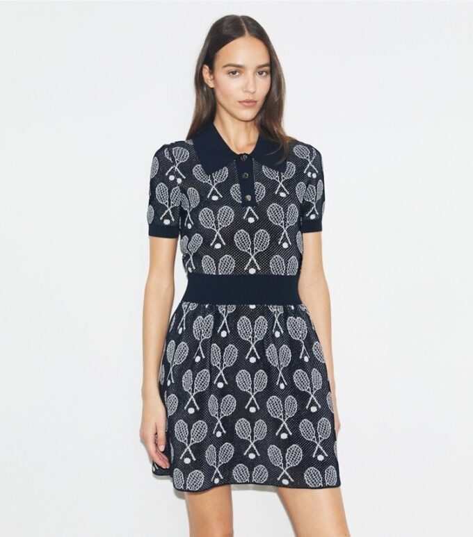 Racquet Mesh Dress