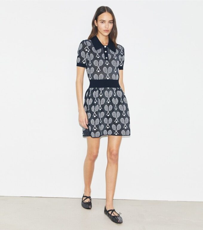 Racquet Mesh Dress