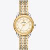 Ravello Watch, Two-Tone Gold/Stainless Steel/Ivory, 32 X 40 Mm