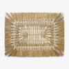 Rectangle Raffia Placemat, Set Of 4 Rectangle Raffia Placemat, Set Of 4