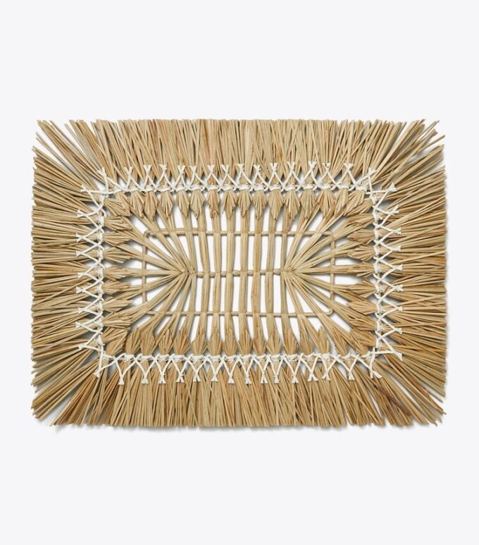 Rectangle Raffia Placemat, Set Of 4 Rectangle Raffia Placemat, Set Of 4