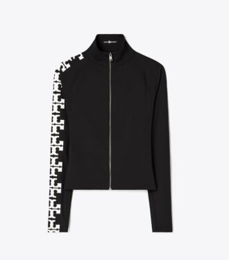 Reflective Nylon Logo Zip Top Reflective Nylon Logo Zip Top