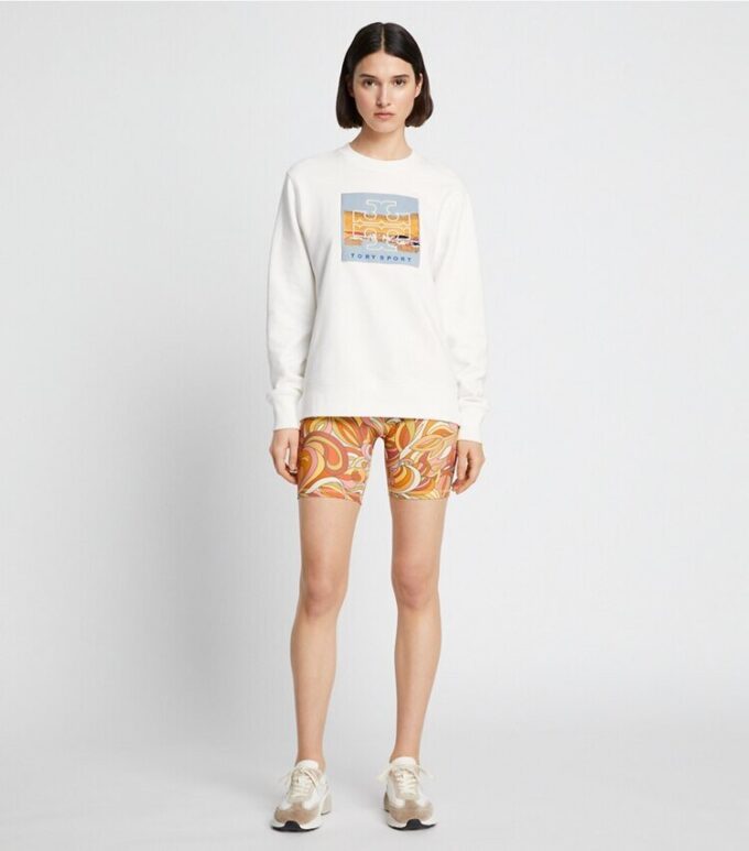 Relaxed Heavyweight French Terry Logo Patch Crew