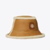 Reversible Shearling Bucket Hat