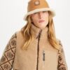 Reversible Shearling Bucket Hat