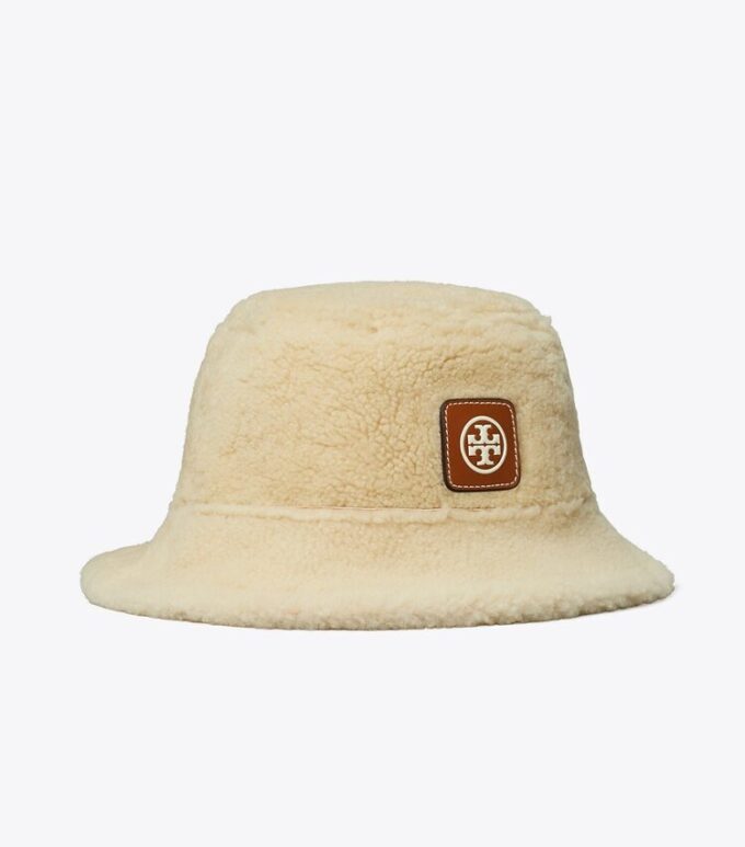 Reversible Shearling Bucket Hat