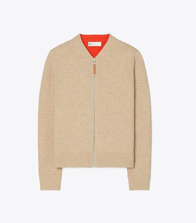 Reversible Zip-Front Cardigan Reversible Zip-Front Cardigan