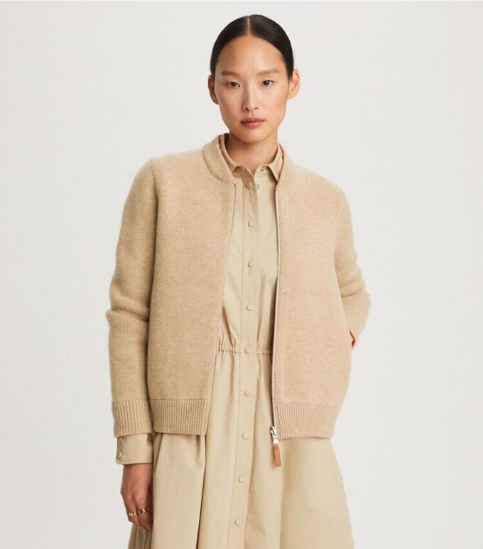Reversible Zip-Front Cardigan Reversible Zip-Front Cardigan
