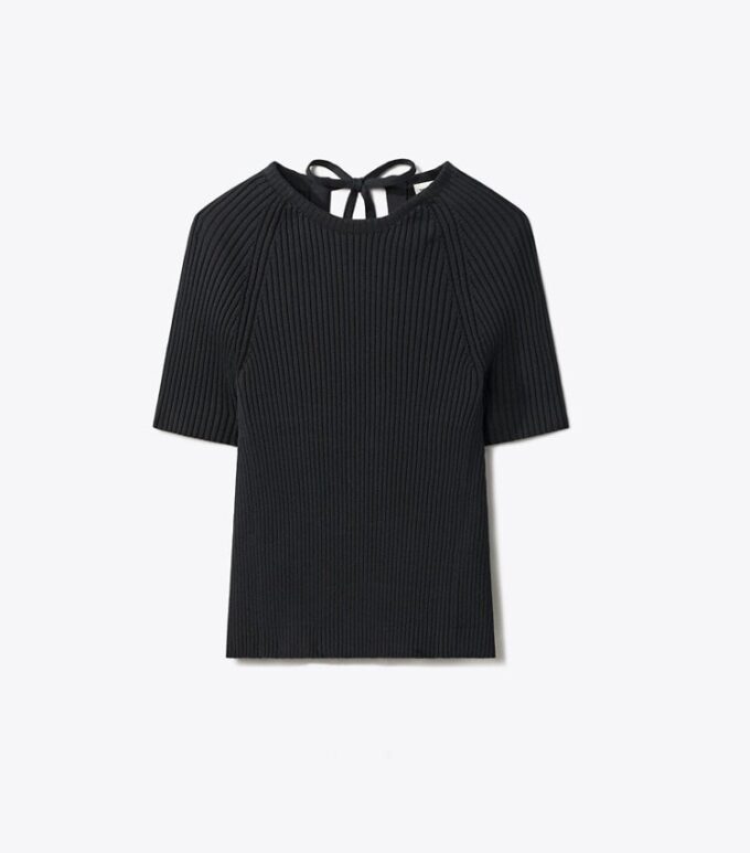 Ribbed Cotton Pullover Ribbed Cotton Pullover