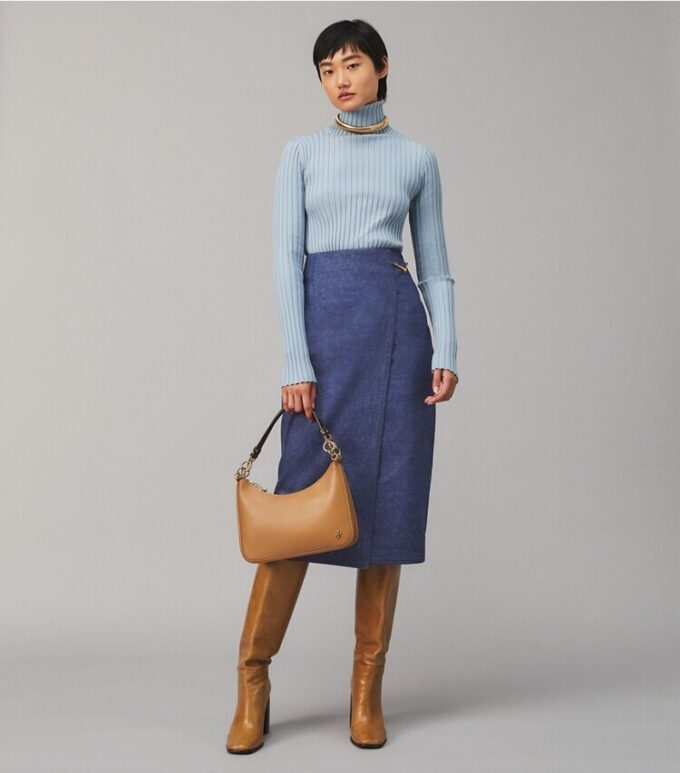 Ribbed Knit Turtleneck Ribbed Knit Turtleneck