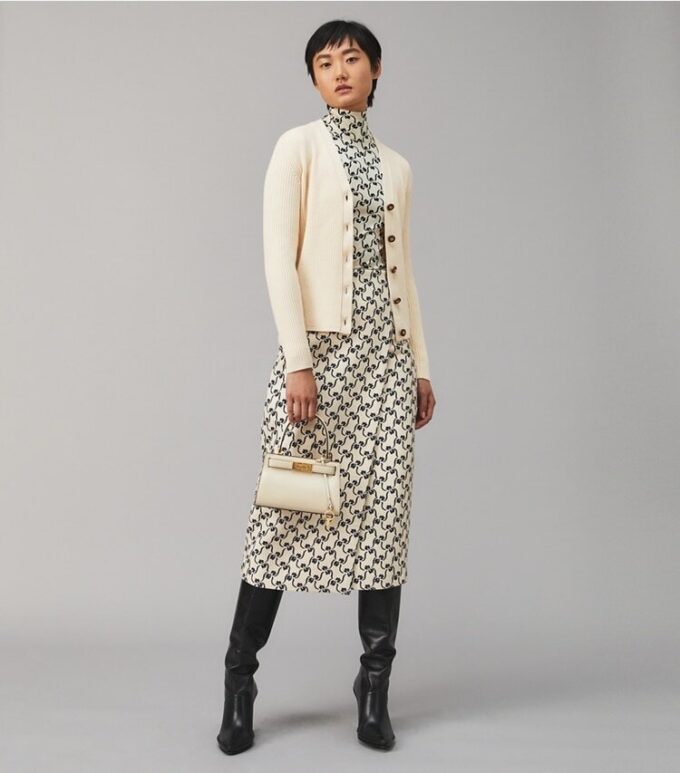 Ribbed Merino Wool Cardigan