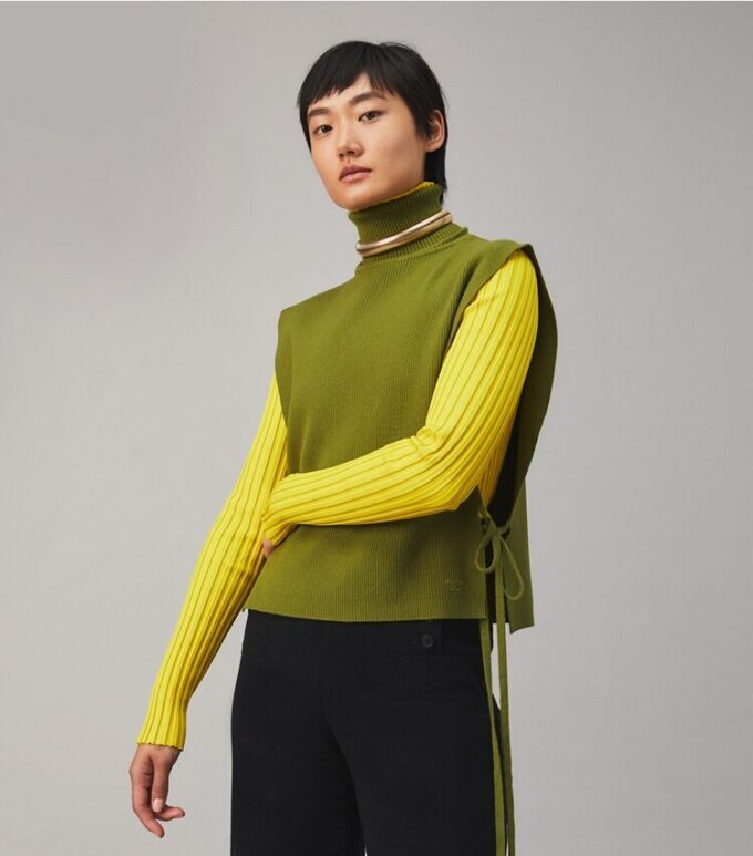 Ribbed Merino Wool Dickie Ribbed Merino Wool Dickie