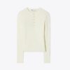 Ribbed Viscose Henley