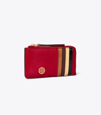 Robinson Colorblock Top-Zip Card Case