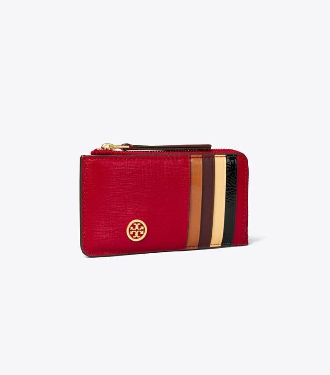 Robinson Colorblock Top-Zip Card Case Robinson Colorblock Top-Zip Card Case