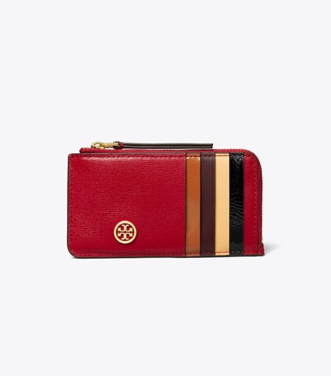 Robinson Colorblock Top-Zip Card Case Robinson Colorblock Top-Zip Card Case