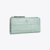 Robinson Croc-Embossed Zip Slim Wallet Robinson Croc-Embossed Zip Slim Wallet