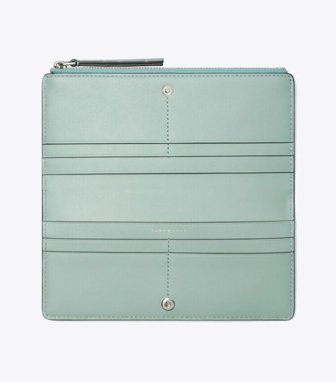 Robinson Croc-Embossed Zip Slim Wallet Robinson Croc-Embossed Zip Slim Wallet