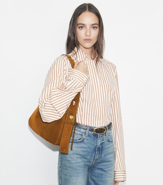 Romy Suede Shoulder Bag Romy Suede Shoulder Bag