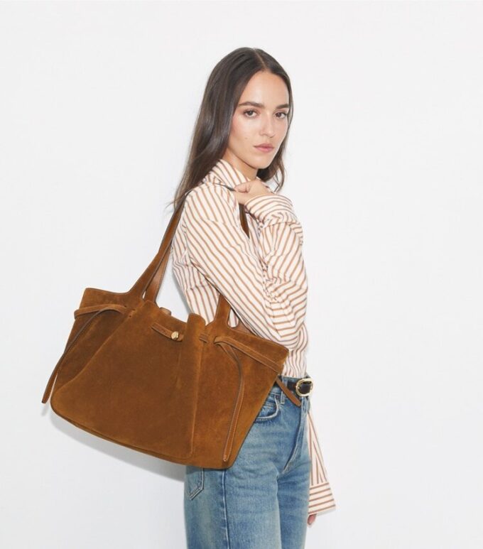 Romy Suede Tote