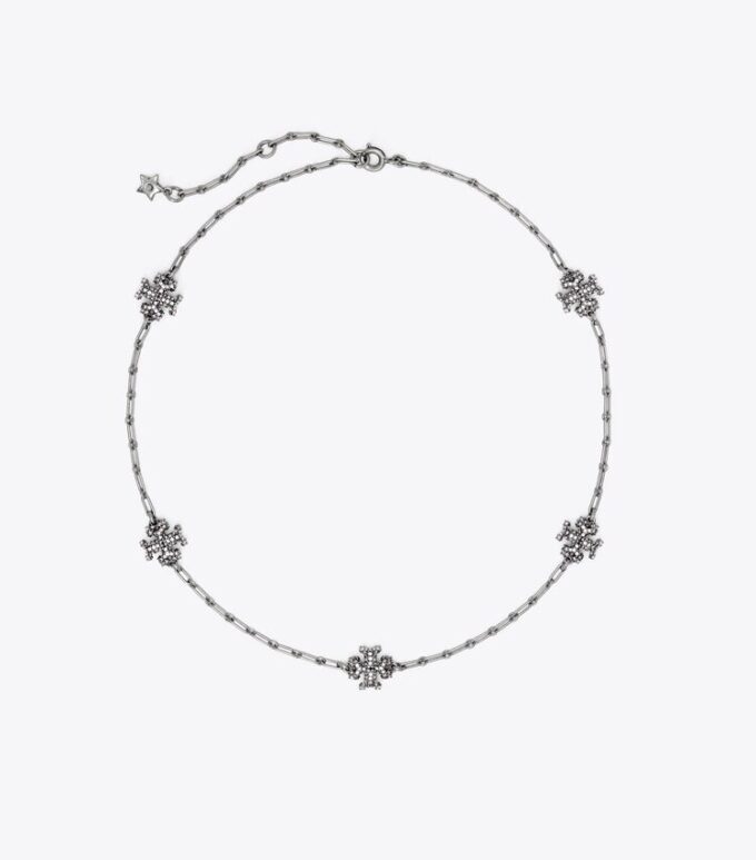 Roxanne Chain Pavé Delicate Necklace Roxanne Chain Pavé Delicate Necklace