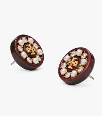 Roxanne Small Button Earring