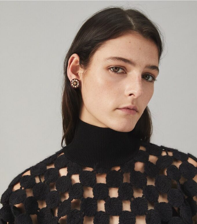 Roxanne Small Button Earring Roxanne Small Button Earring