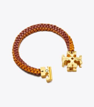 Roxanne Woven Leather Bracelet