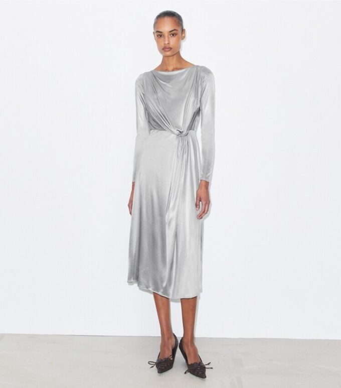 Ruched Jersey Dress