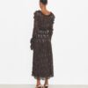Ruched Velvet Dress