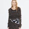 Ruched Velvet Top