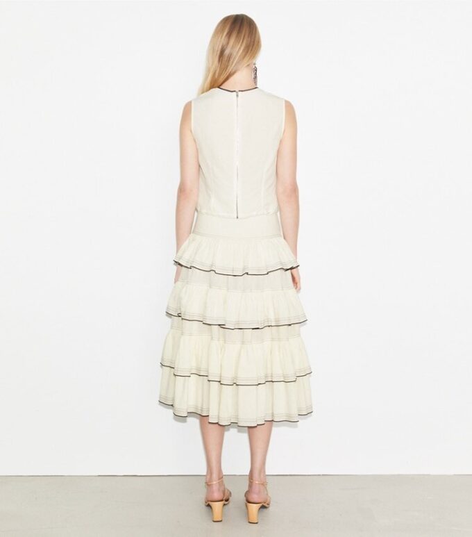 Ruffle Cotton Skirt Ruffle Cotton Skirt