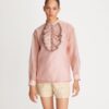 Ruffle-Front Blouse Ruffle-Front Blouse