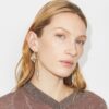 Runway Embellished Front-Back Earrings