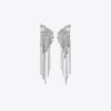 Runway Pavé Serif T Earrings