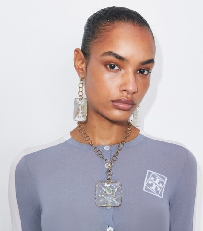 Runway Swirl Drop Earrings