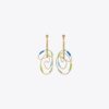 Runway Swirl Hoop Earrings