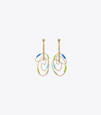 Runway Swirl Hoop Earrings Runway Swirl Hoop Earrings