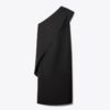 Satin Cape Dress