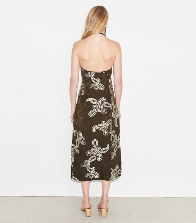 Satin Halter Dress Satin Halter Dress