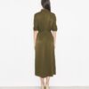Satin Shirtdress