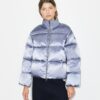 Satin Viscose Puffer Jacket Satin Viscose Puffer Jacket