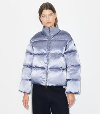 Satin Viscose Puffer Jacket Satin Viscose Puffer Jacket