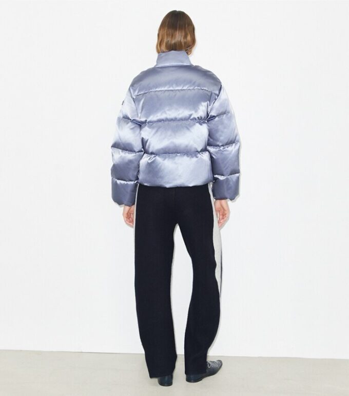 Satin Viscose Puffer Jacket Satin Viscose Puffer Jacket