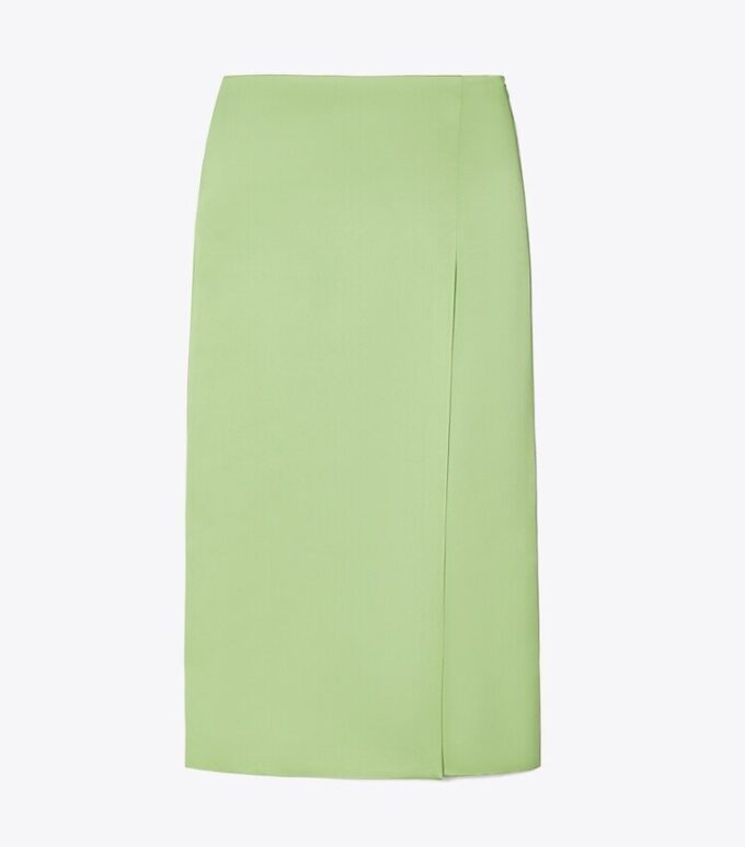 Satin Wrap Skirt Satin Wrap Skirt