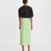 Satin Wrap Skirt Satin Wrap Skirt